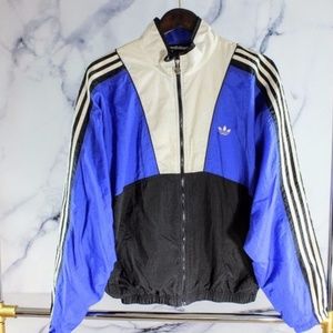 Adidas Windbreaker Colorblock Vintage Trefoil Hype